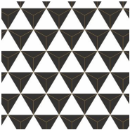 Triangle tessellation Black