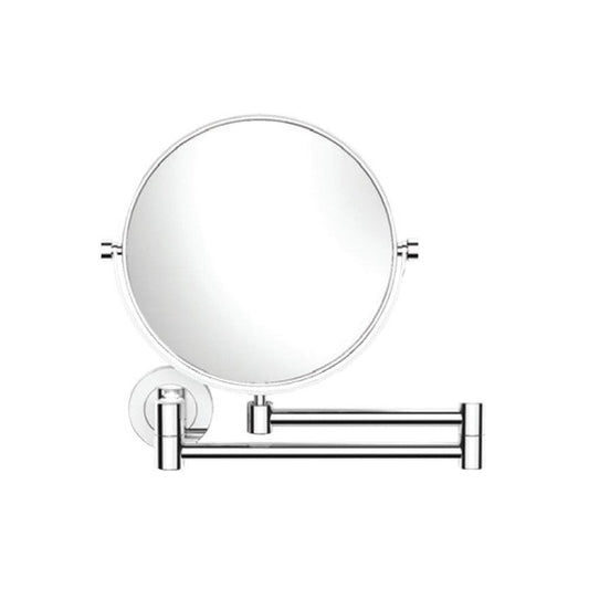 Double Arm Wall Mounted Reversible Plain/ Magnifying (3X) Pivotal Mirror MAMTA MARBLES