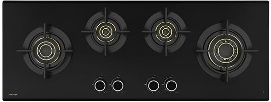 VORTEX 000 Built-In 4 Vertex Brass Burner Gas Hob