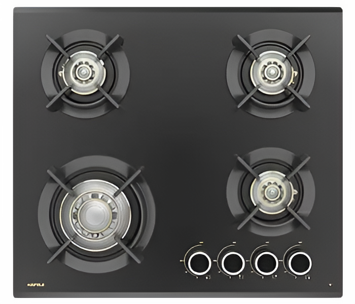 VORTEX 460 Built-In 4 Vertex Brass Burner Gas Hob