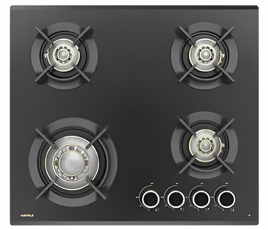 VORTEX 460 Built-In 4 Vertex Brass Burner Gas Hob