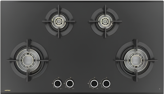 VORTEX 490 Built-In 4 Vertex Brass Burner Gas Hob