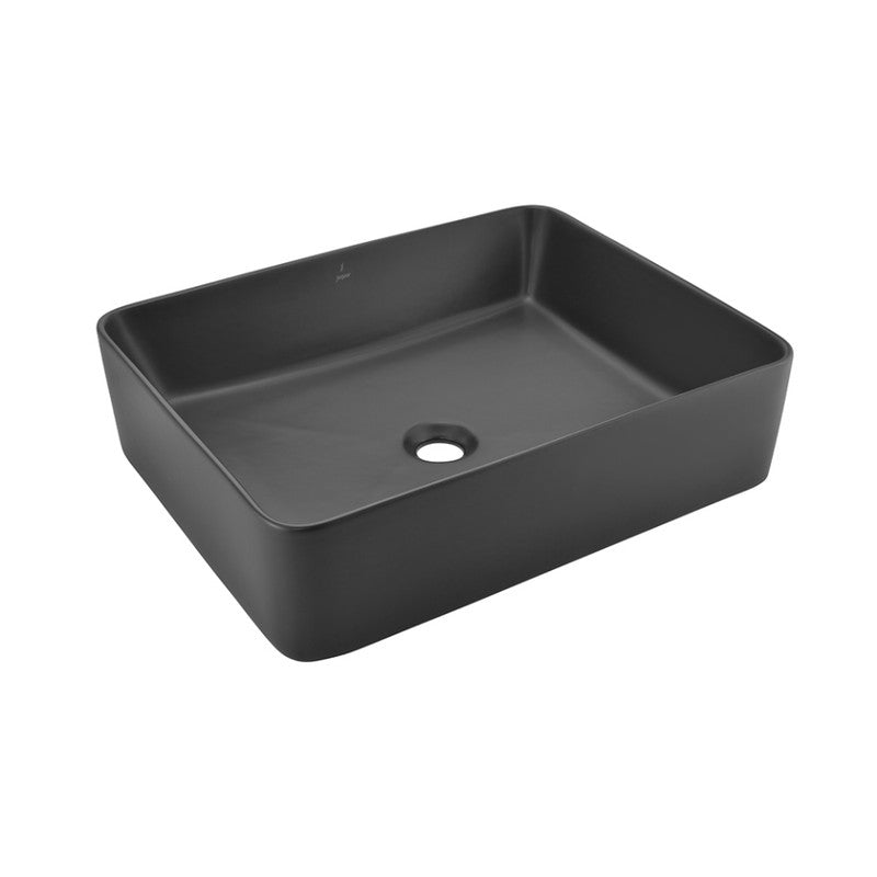 Thin Rim Table Top Basin - Black Matt MAMTA MARBLES