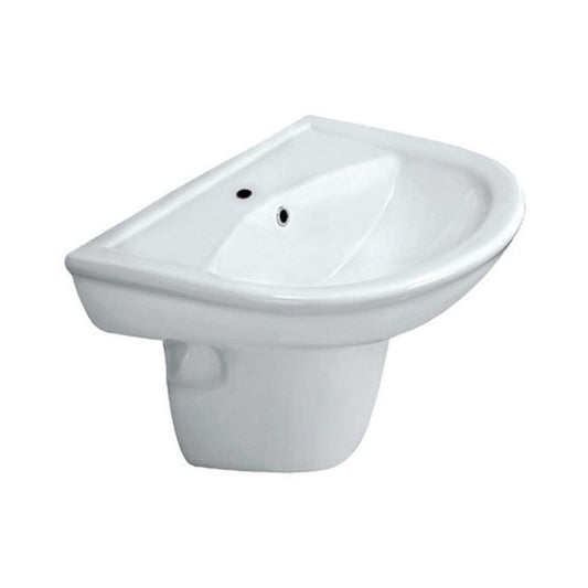 Wall Hung Basin with half pedestal MAMTA MARBLES